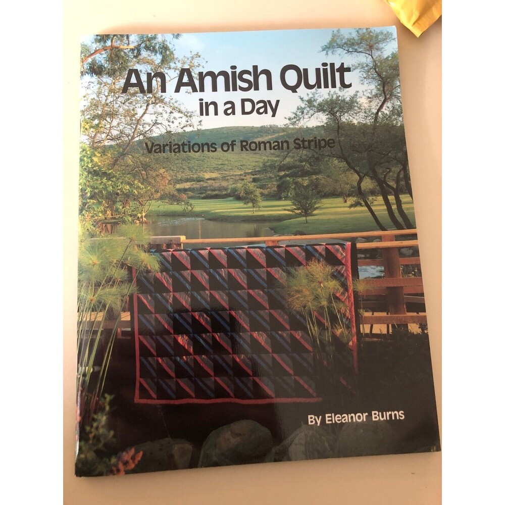 An Amish Quilt In A Day, Variations of Roman Stripe By Eleanor Burns